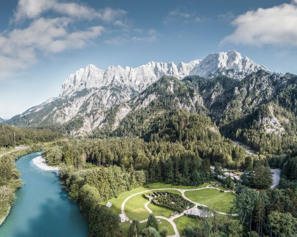 Enns, ennsradweg, enns cycle path, cycle path, salzburg, oesterreich, austria