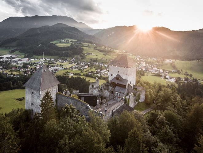 Enns, ennsradweg, enns cycle path, cycle path, salzburg, oesterreich, austria