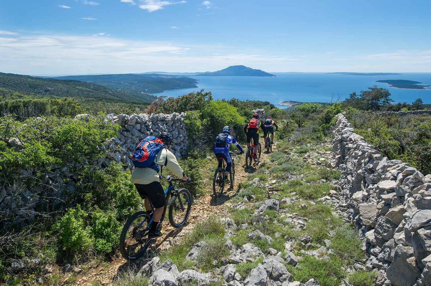 Kroatien, croatia, kvarner, bucht, bay, mountainbike, mtb