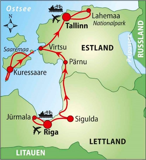 Lettland, Estland, Latvia, Estonia, Riga, Tallinn