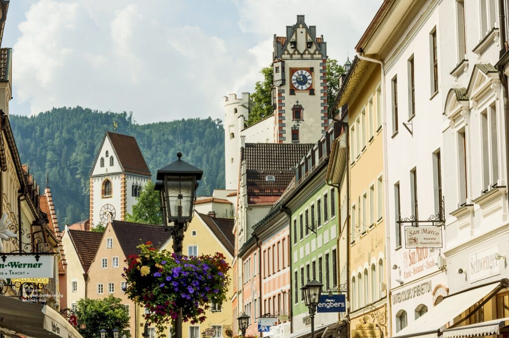 deutschland, germany, romantische straße, romantische strasse, romantic road, donauwoerth, schwangau, fuessen