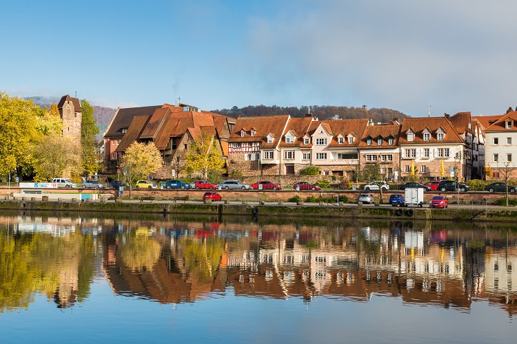 deutschland, germany, neckar, neckarradweg, tuebingen, heidelberg