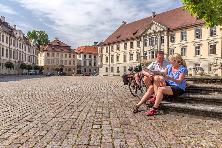 deutschland, germany, altmuehl, altmuehltal, cycle path, regensburg, rothenburg