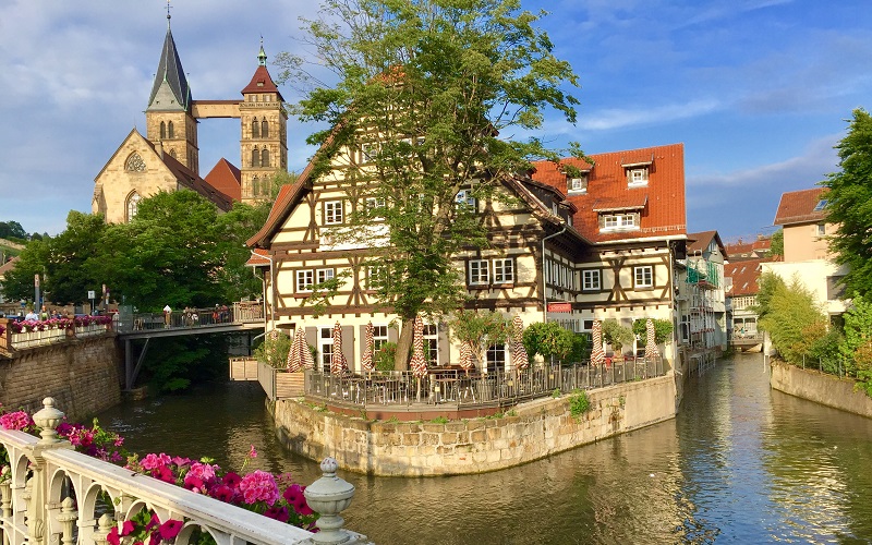 deutschland, germany, neckar, neckarradweg, tuebingen, heidelberg