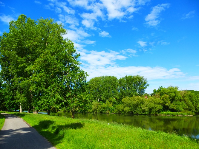 deutschland, germany, main, mainradweg, main cycle path, bamberg, aschaffenburg, wuerzburg