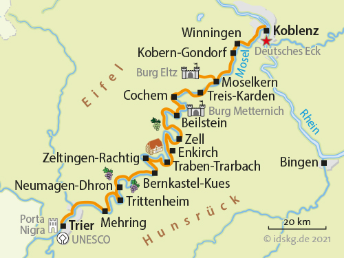 deutschland, germany, mosel, moselle, moselradweg, moselle cycle path, koblenz, coblenz, trier, porta nigra