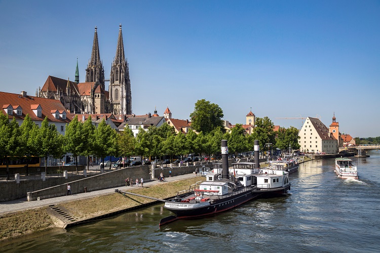 deutschland, germany, altmuehl, altmuehltal, cycle path, regensburg, rothenburg