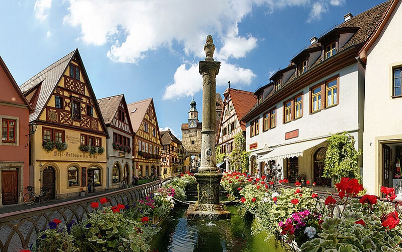 deutschland, germany, romantische straße, romantische strasse, romantic road, wuerzburg, rothenburg