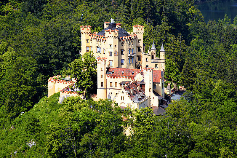 deutschland, germany, romantische straße, romantische strasse, romantic road, donauwoerth, schwangau, fuessen