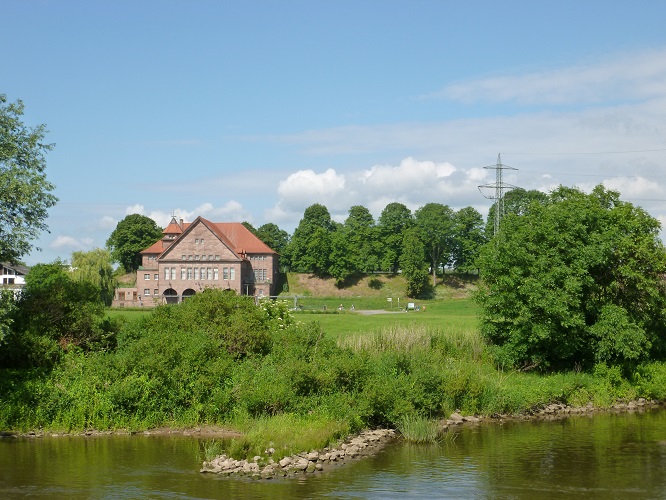 deutschland, germany, weser, weserradweg, weser cycle path, hann muenden, bremen