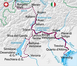 suedtirol, south tyrol, italien, italy, bozen, bolzano, venedig, venice, vca, via claudia augusta