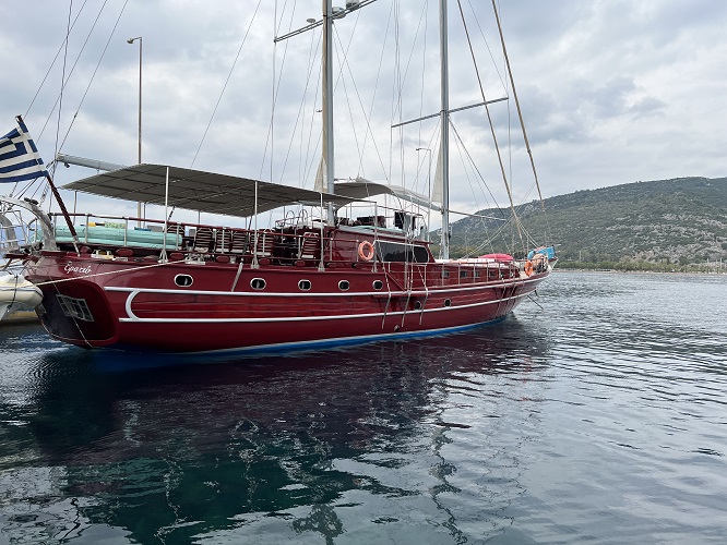 schiff, ship, erato, griechenland, greece