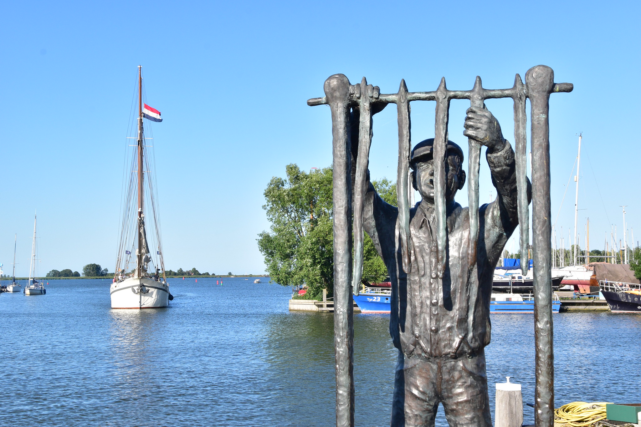 niederlande, holland, netherlands, ijsselmeer, lake ijssel, Schiff, ship, klipper, Elizabeth, boat, amsterdam