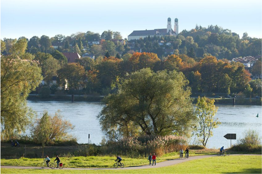 passau, sternfahrt, home-based, donauradweg, danube cycle path