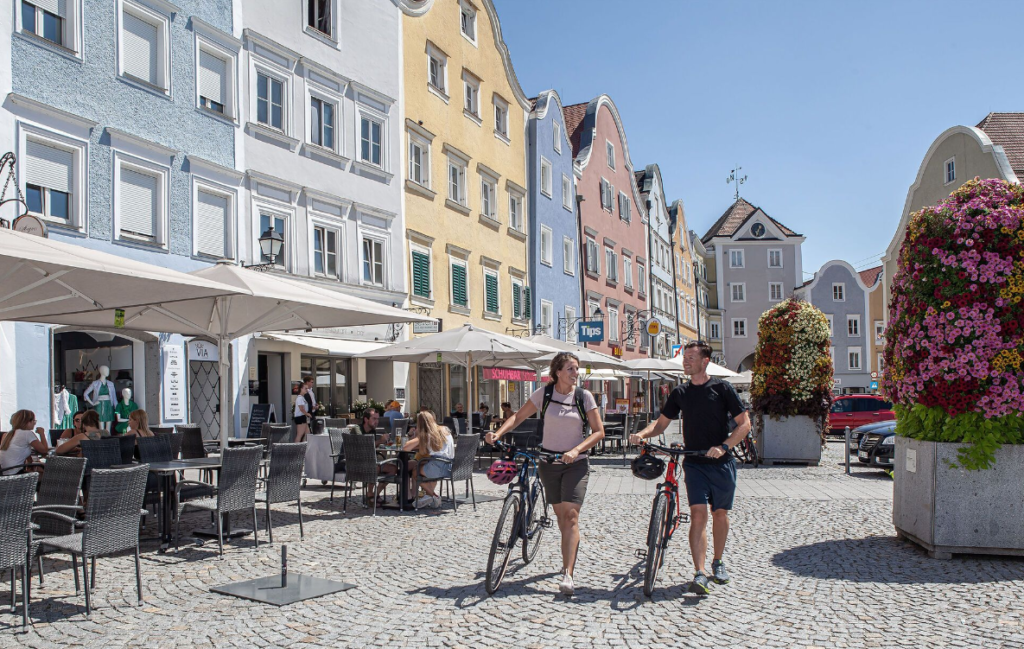 passau, sternfahrt, home-based, donauradweg, danube cycle path